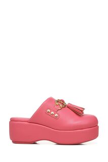 Яркие туфли на открытом каблуке Papaya Jinger Circus NY, розовый