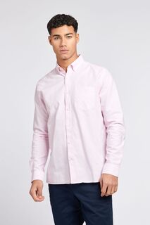 Синяя оксфордская рубашка Wadsworth Jack Wills, розовый