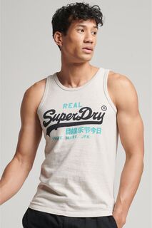 Майка Heritage с винтажным логотипом Superdry