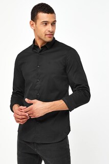 Классическая рубашка Armani Exchange, черный