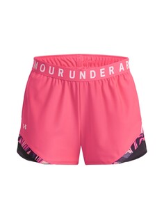 Обычные тренировочные брюки UNDER ARMOUR Play Up 3.0, розовый
