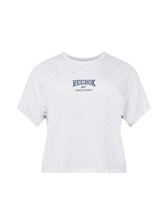 Рубашка для выступлений Reebok Workout Ready Supremium, пестрый серый