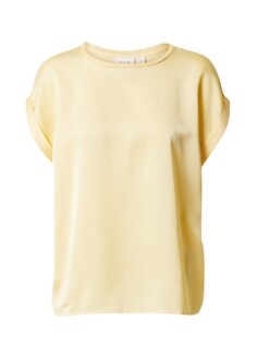 Рубашка VILA, пастельно-желтый