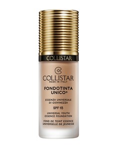 Тональная основа Collistar Unico Universal Youth Essence SPF 15, 30 мл, beige 3n