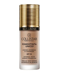 Тональная основа Collistar Unico Universal Youth Essence SPF 15, 30 мл, nude 4n