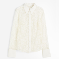 Рубашка H&amp;M Lace, белый H&M