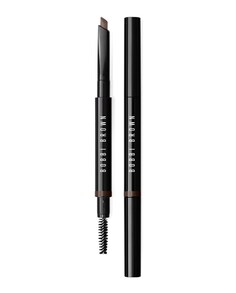 Карандаш для бровей + щеточка Bobbi Brown Long-Wear, rich brown