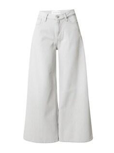 Широкие джинсы Calvin Klein, светло-серый