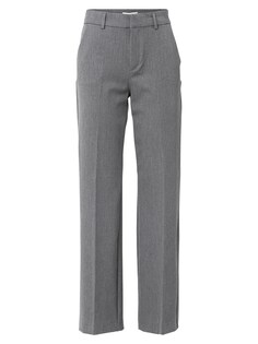 Обычные плиссированные брюки Mbym, серый