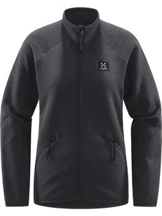 Спортивная флисовая куртка Haglöfs Risberg, темно-серый
