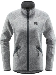 Спортивная флисовая куртка Haglöfs Risberg, светло-серый