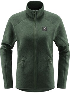 Спортивная флисовая куртка Haglöfs Risberg, зеленый