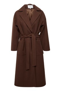 Межсезонное пальто Ichi JANNET, коричневый