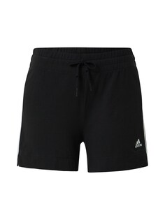 Обычные тренировочные брюки Adidas Essentials, черный