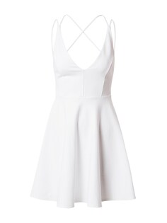 Коктейльное платье Hollister, белый