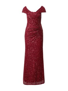 Вечернее платье Sistaglam, рубиново-красный