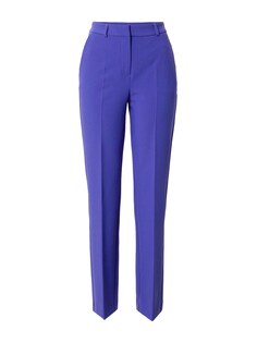 Широкие брюки со складками Comma, темно фиолетовый