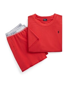 Пижама Polo Ralph Lauren Short Sleeve Shirt &amp; Short Set, красный