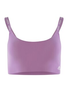 Бюстгальтер без косточек Adidas SCOOP LOUNGE BRA, сирень