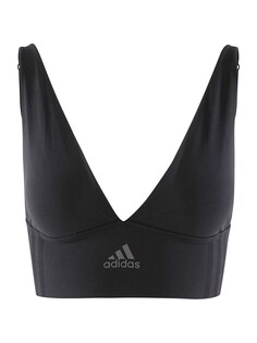 Бюстгальтер без косточек Adidas, черный