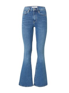 Расклешенные джинсы Topshop Jamie, синий