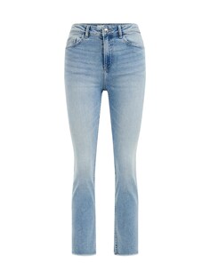 Узкие джинсы We Fashion, светло-синий
