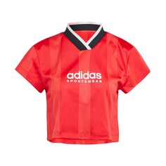 Рубашка для выступлений Adidas Tiro Colorblock, красный