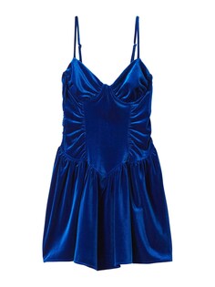 Коктейльное платье Bershka, синий