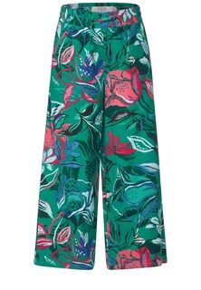 Широкие брюки Cecil, зеленый/темно-зеленый