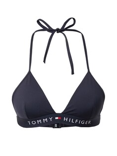 Треугольный топ бикини Tommy Hilfiger, черный