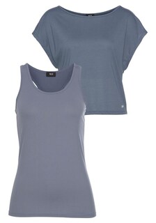 Рубашка H.I.S, пыльно-синий
