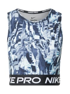 Спортивный топ Nike, пыльно-синий/пастельно-синий