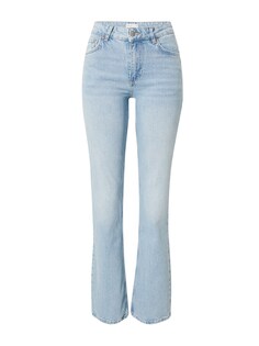 Расклешенные джинсы Gina Tricot, светло-синий
