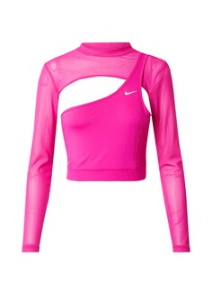 Рубашка для выступлений Nike, неоновый розовый