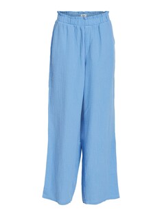 Широкие брюки Object Carina, светло-синий