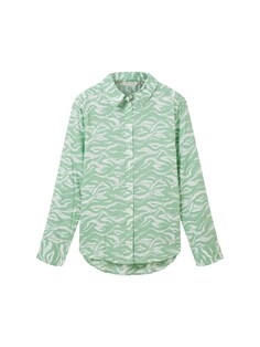 Блузка Tom Tailor, светло-зеленый