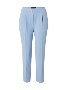 Зауженные брюки со складками Dorothy Perkins, светло-синий