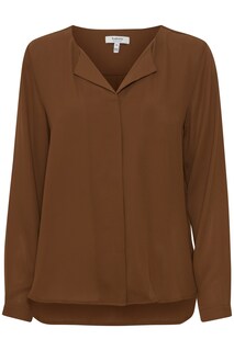 Блузка B.Young, коричневый
