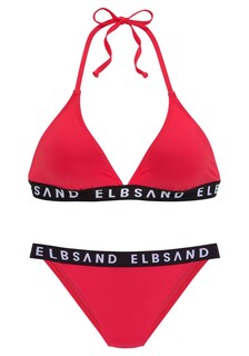 Треугольное бикини Elbsand, красный