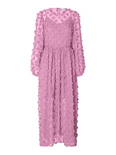 Платье Selected Kysha, темно-розовый