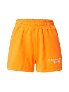 Обычные брюки Calvin Klein, апельсин