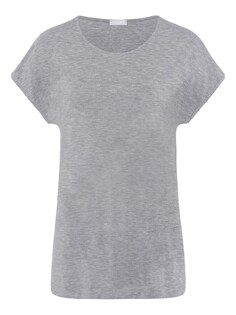 Рубашка Hanro Natural Elegance, пестрый серый