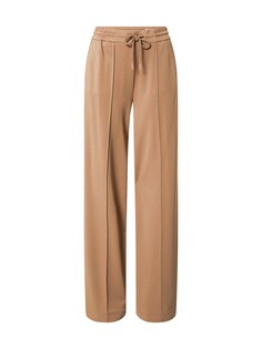 Широкие брюки S.Oliver, светло-коричневый