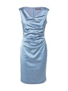 Коктейльное платье Vera Mont, дым синий