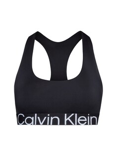 Спортивный бюстгальтер без косточек Calvin Klein, черный