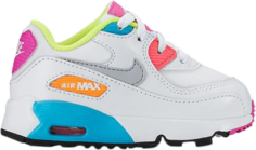 Кроссовки Nike Air Max 90 LTR TD &apos;White Multi-Color&apos;, белый