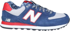 Кроссовки New Balance 574 &apos;Blue Paisley&apos;, синий