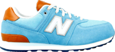 Кроссовки New Balance 574 Big Kid Wide &apos;Admiral Light Blue&apos;, синий