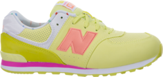 Кроссовки New Balance 574 Big Kid Wide &apos;State Fair - Yellow&apos;, желтый