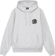 Худи Stussy 8 Ball Corp. Hoodie &apos;Ash Heather&apos;, серый